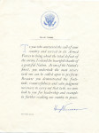 Truman Letter
